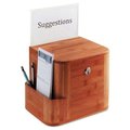 Safco Safco Bamboo Suggestion Boxes 4237CY